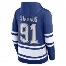 Толстовка Steven Stamkos Tampa Bay Lightning Name & Number Lace-Up - Blue