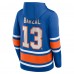 Толстовка Mathew Barzal New York Islanders Fanatics Name & Number Lace-Up - Royal