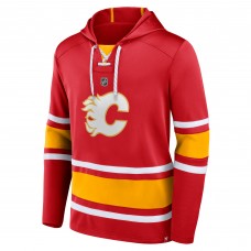 Толстовка Jonathan Huberdeau Calgary Flames Name & Number Lace-Up - Red