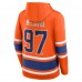 Толстовка оConnor McDavid Edmonton Oilers Name & Number Lace-Up - Orange