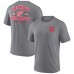 Футболка Detroit Red Wings Fanatics Winger Tri-Blend - Heather Gray