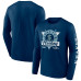 Seattle Kraken Fanatics Deep Sea Blue Rinkside Long Sleeve T-Shirt Seattle Kraken Fanatics Deep Sea Blue Rinkside Long Sleeve T-Shirt