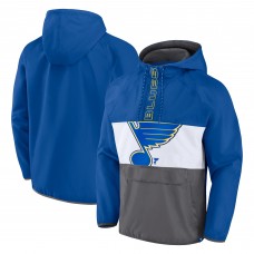 Куртка на короткой молнии St. Louis Blues Fanatics Flagrant Foul Anorak Raglan - Blue