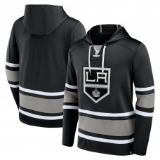 Шайба Толстовка Los Angeles Kings Fanatics Deep Lace-Up - Black