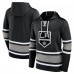 Шайба Толстовка Los Angeles Kings Fanatics Deep Lace-Up - Black