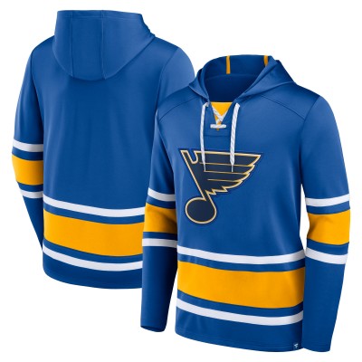 Шайба Толстовка St. Louis Blues Fanatics Deep Lace-Up - Blue
