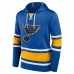Шайба Толстовка St. Louis Blues Fanatics Deep Lace-Up - Blue