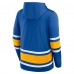 Шайба Толстовка St. Louis Blues Fanatics Deep Lace-Up - Blue