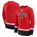 Футболка с длинным рукавом Chicago Blackhawks Back Pass Lace-Up - Red