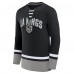 Футболка с длинным рукавом Los Angeles Kings Back Pass Lace-Up - Black