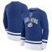 Футболка Tampa Bay Lightning Fanatics Back Pass Lace-Up Long Sleeve - Blue