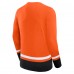 Футболка с длинным рукавом Philadelphia Flyers Back Pass Lace-Up - Orange