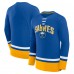 Футболка с длинным рукавом Buffalo Sabres Back Pass Lace-Up - Royal