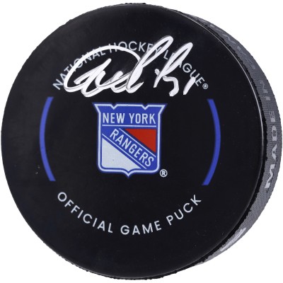 Шайба с автографом Igor Shesterkin New York Rangers Fanatics Authentic Official