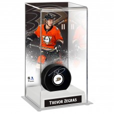 Шайба Шайба и кейс Trevor Zegras Anaheim Ducks Fanatics Authentic Autographed with Deluxe