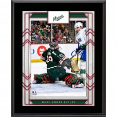 Marc-Andre Fleury Minnesota Wild Fanatics Authentic 10.5 x 13 Sublimated Player Plaque