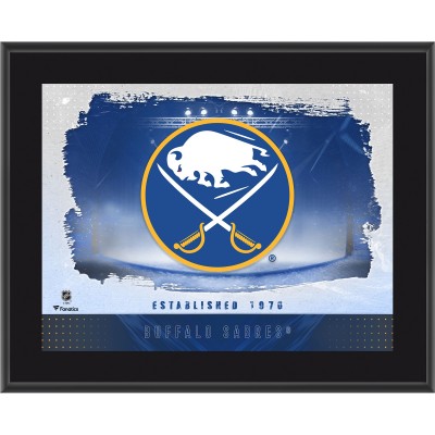 Buffalo Sabres Fanatics Authentic 10.5 x 13 Sublimated Horizontal Logo Team Plaque