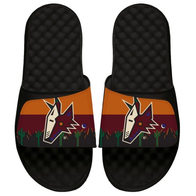 Шлепки ISlide Arizona Coyotes Youth Black Special Edition 2.0