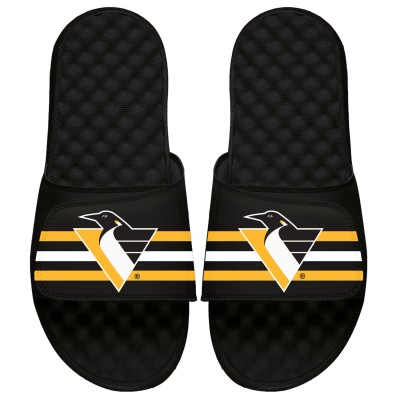 Шлепки ISlide Pittsburgh Penguins Youth Black Special Edition 2.0