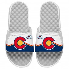 ISlide Colorado Avalanche Youth White Special Edition 2.0 Slide Sandals