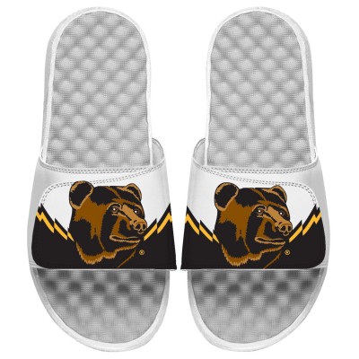 Шлепки ISlide Boston Bruins Youth White Special Edition 2.0