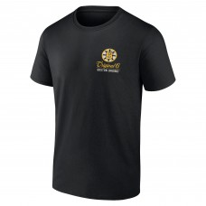 Футболка Boston Bruins Fanatics Black Original Six Label