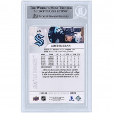 Jared McCann Seattle Kraken Autographed 2021-22 Upper Deck Extended Series #686 Beckett Fanatics Witnessed Authenticated Card