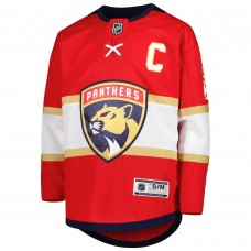 Игровая джерси Youth Florida Panthers Aleksander Barkov Red Home Premier Player