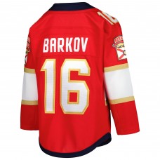 Игровая джерси Youth Florida Panthers Aleksander Barkov Red Home Premier Player