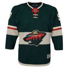 Подростковая Minnesota Wild Kirill Kaprizov Green Home Premier Player Jersey