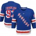 Подростковая New York Rangers Mika Zibanejad Blue Home Replica Player Jersey
