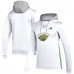 Толстовка Minnesota Wild adidas Refresh Skate Lace AEROREADY - White