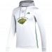 Толстовка Minnesota Wild adidas Refresh Skate Lace AEROREADY - White