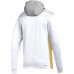 Толстовка Nashville Predators adidas Refresh Skate Lace AEROREADY - White