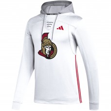 Толстовка Ottawa Senators adidas Refresh Skate Lace AEROREADY - White