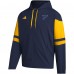 Толстовка на молнии St. Louis Blues adidas - Navy