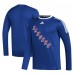 Футболка с длинным рукавом New York Rangers adidas AEROREADY® - Blue