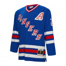 Игровая джерси Brian Leetch New York Rangers Mitchell & Ness 1993 Blue Line - Blue