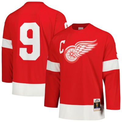 Игровая джерси Gordie Howe Detroit Red Wings Mitchell & Ness 1960 Blue Line - Red