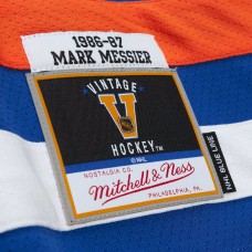 Mark Messier Edmonton Oilers Mitchell & Ness 1986 Blue Line Player Jersey - Royal