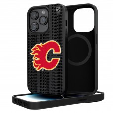 Чехол на телефон Calgary Flames Primary Logo iPhone Magnetic Bump