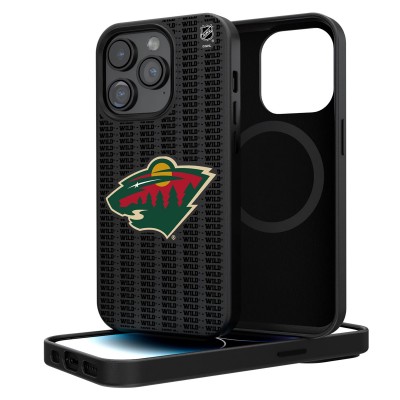 Чехол на телефон Minnesota Wild Primary Logo iPhone Magnetic Bump