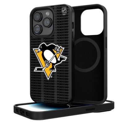 Чехол на телефон Pittsburgh Penguins Primary Logo iPhone Magnetic Bump
