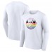 Футболка с длинным рукавом New York Islanders Team Pride Logo - White