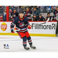 Cole Perfetti Winnipeg Jets Unsigned Fanatics Authentic Skates for the Next Play Photograph