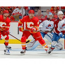 Nazem Kadri Calgary Flames Unsigned Fanatics Authentic In the Offensive Zone Photograph
