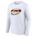 Футболка с длинным рукавом Carolina Hurricanes Team Pride Logo - White