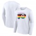 Футболка с длинным рукавом Philadelphia Flyers Team Pride Logo - White