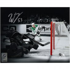 Wyatt Johnston Dallas Stars Autographed Fanatics Authentic 8 x 10 1st NHL Goal Spotlight Photograph