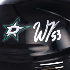 Шлем Wyatt Johnston Dallas Stars Autographed Fanatics Authentic Black Mini